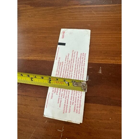 Vintage Disneyland One Day Passport Ticket - Southern California Resident (1997) - Picture 7 of 7